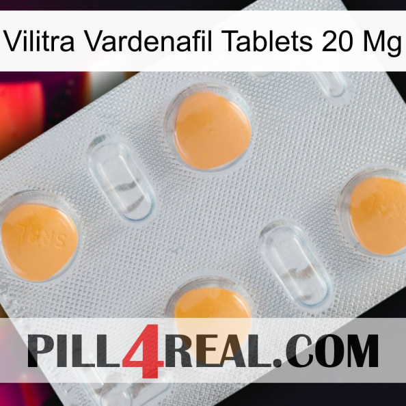 Vilitra Vardenafil Tablets 20 Mg 24